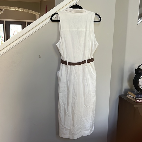 Alex Marie
Samara Linen Sailor Collar Sleeveless Sleeveless Dress. - Picture 4 of 11